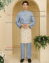 BAJU MELAYU ANDRE (DUSTY BLUE)